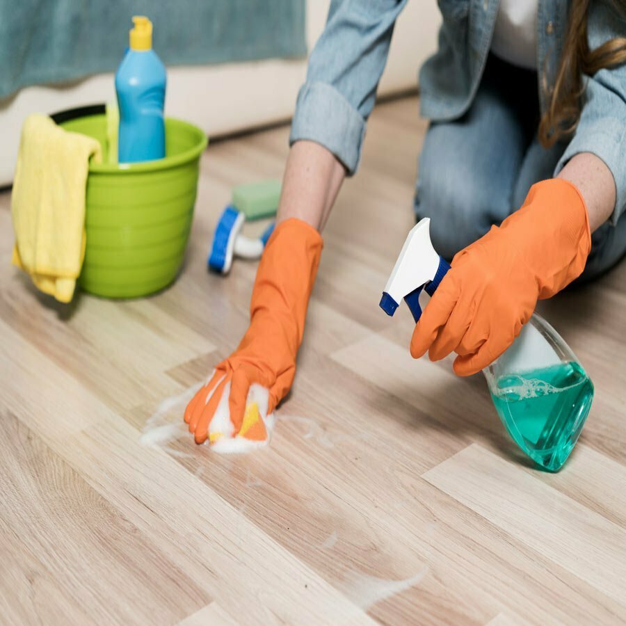 Cách vệ sinh sàn nhựa giả gỗ